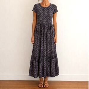 boden metallic stripe maxi dress Metallic Wave Dress - Multi Stripe